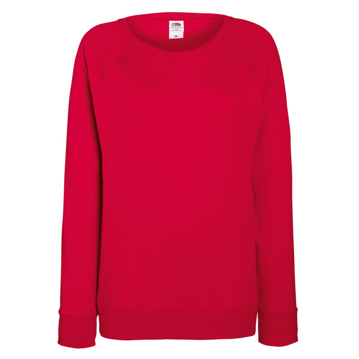 Klassisches Raglan-Sweatshirt mit Rundhalsausschnitt