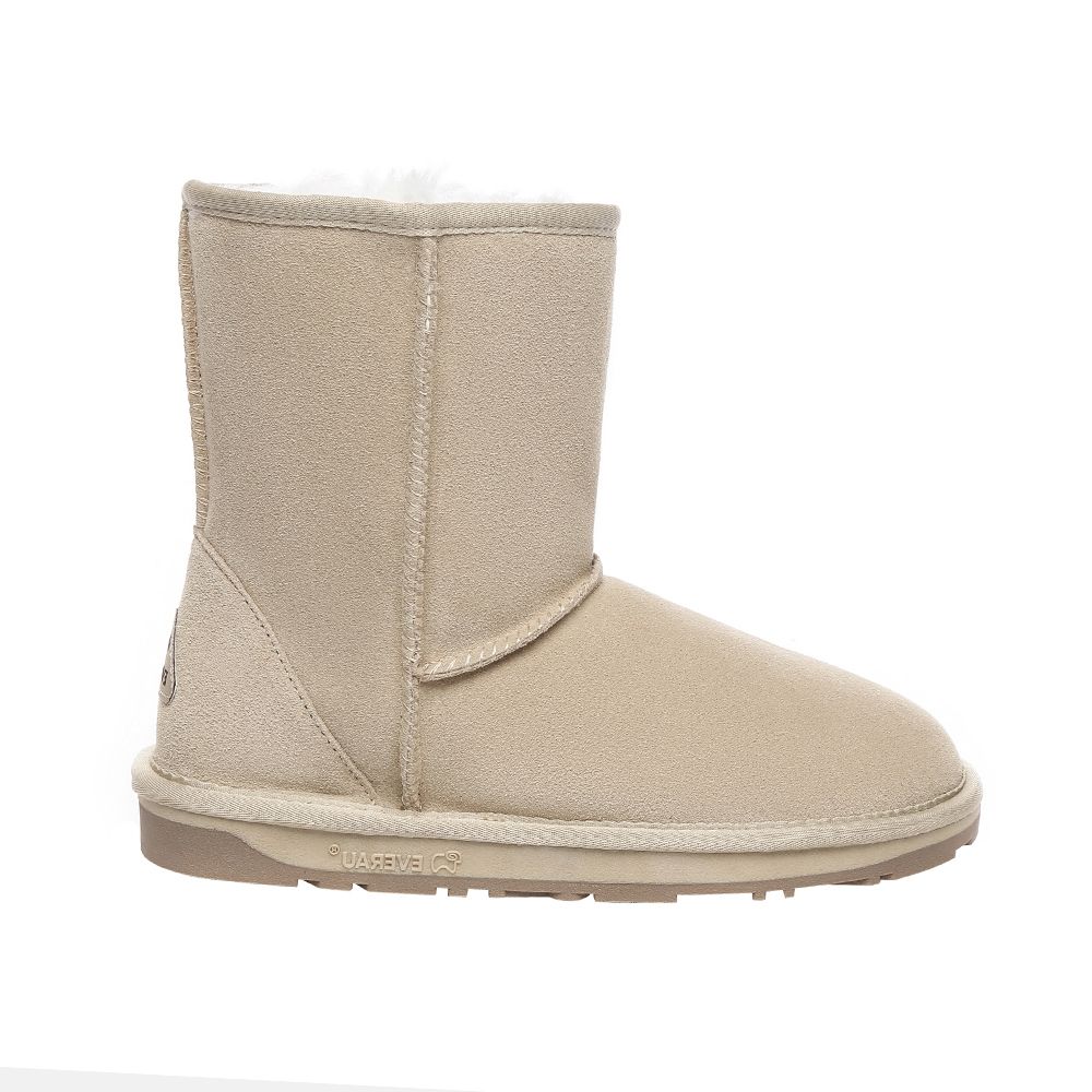 Kurze klassische Lammfellstiefel