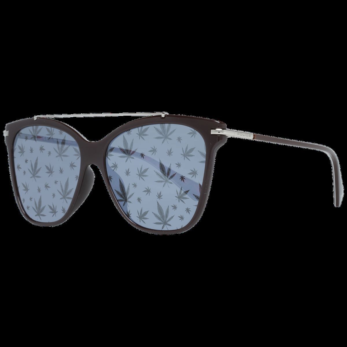 Schmetterlings-Sonnenbrille mit gemusterten Gläsern