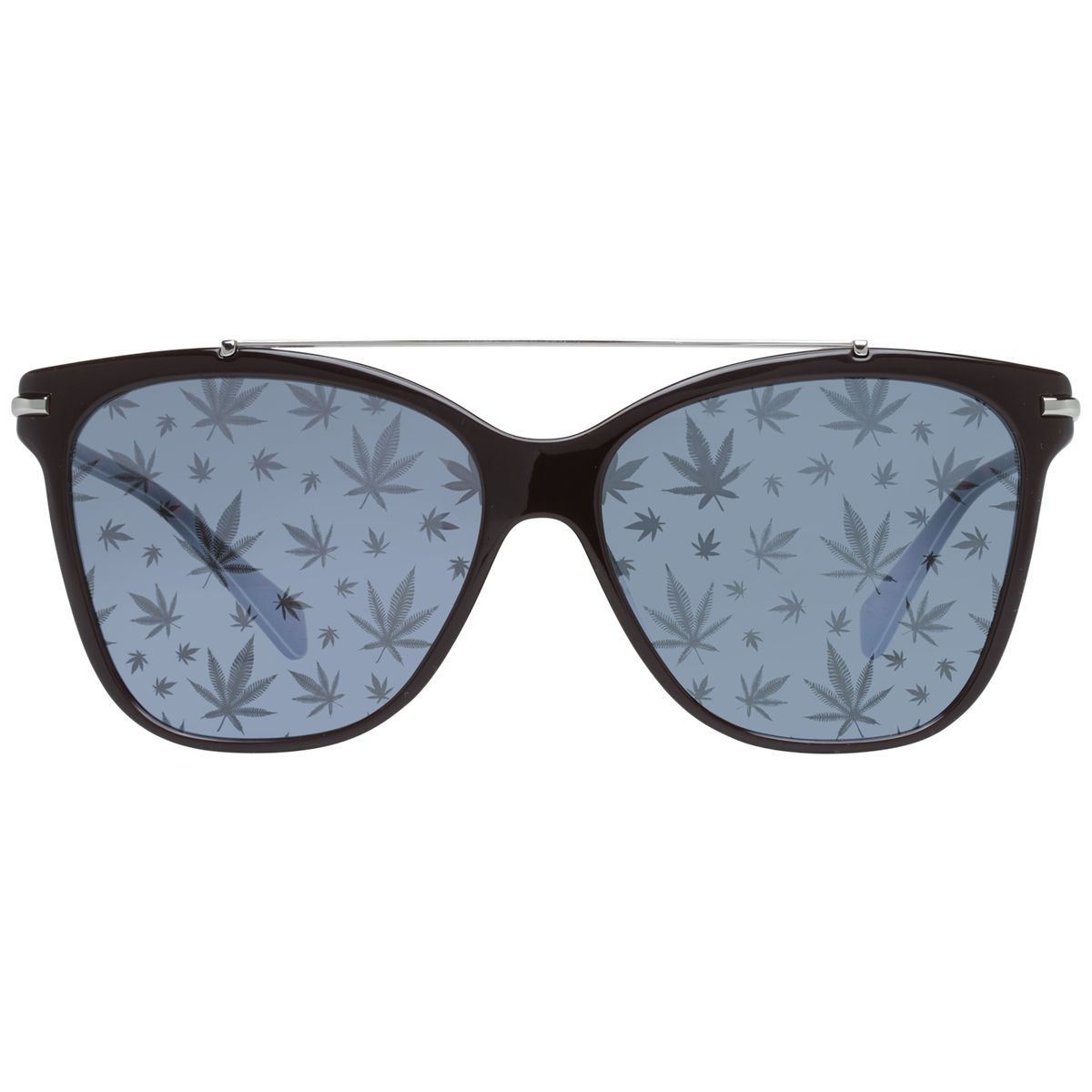 Schmetterlings-Sonnenbrille mit gemusterten Gläsern