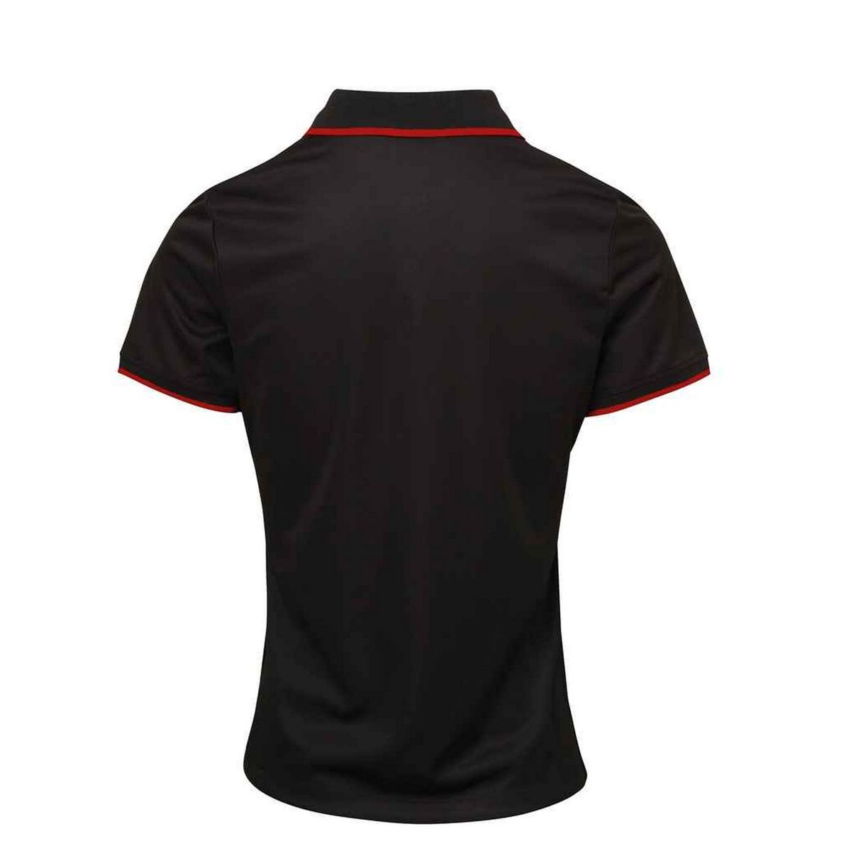 Funktions-Poloshirt mit Kontrastbesatz