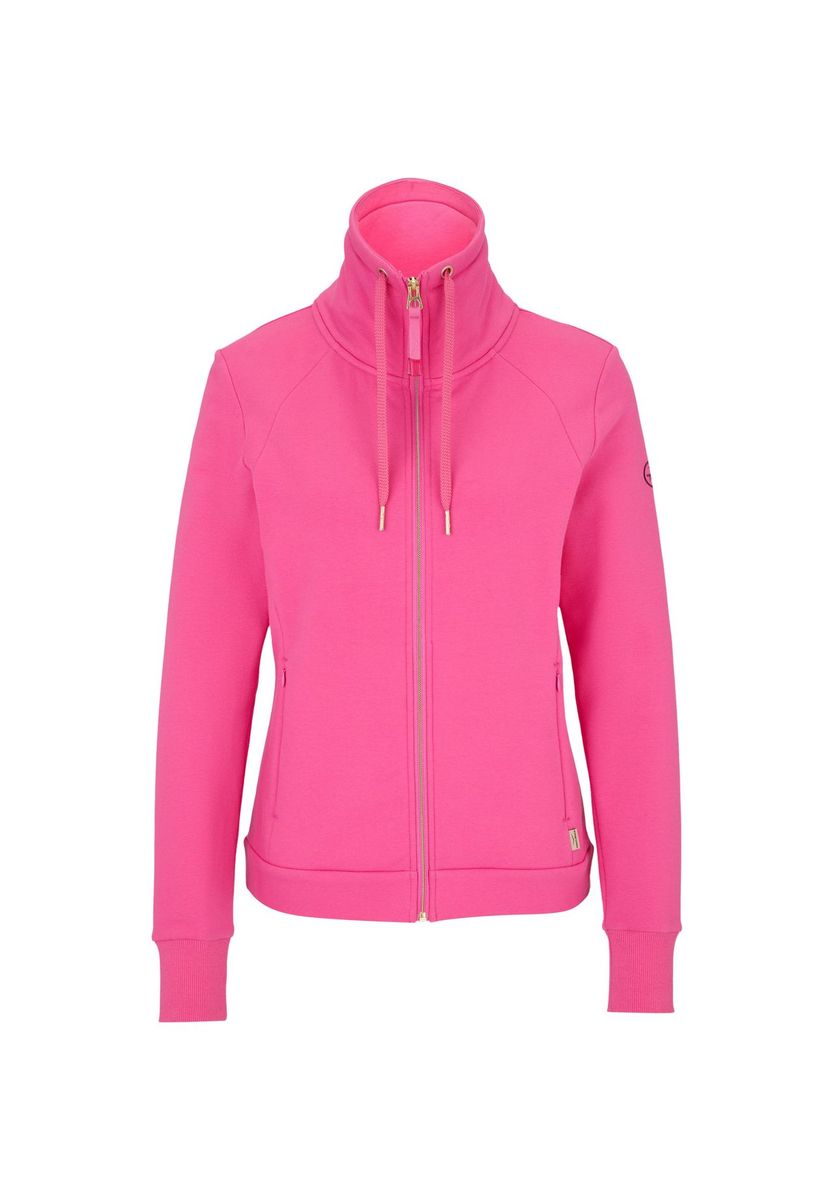 Jacke mit Stehkragen und Reißverschluss