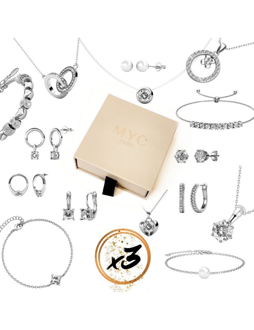 Schmuck-Überraschungsset mit Kristallen
