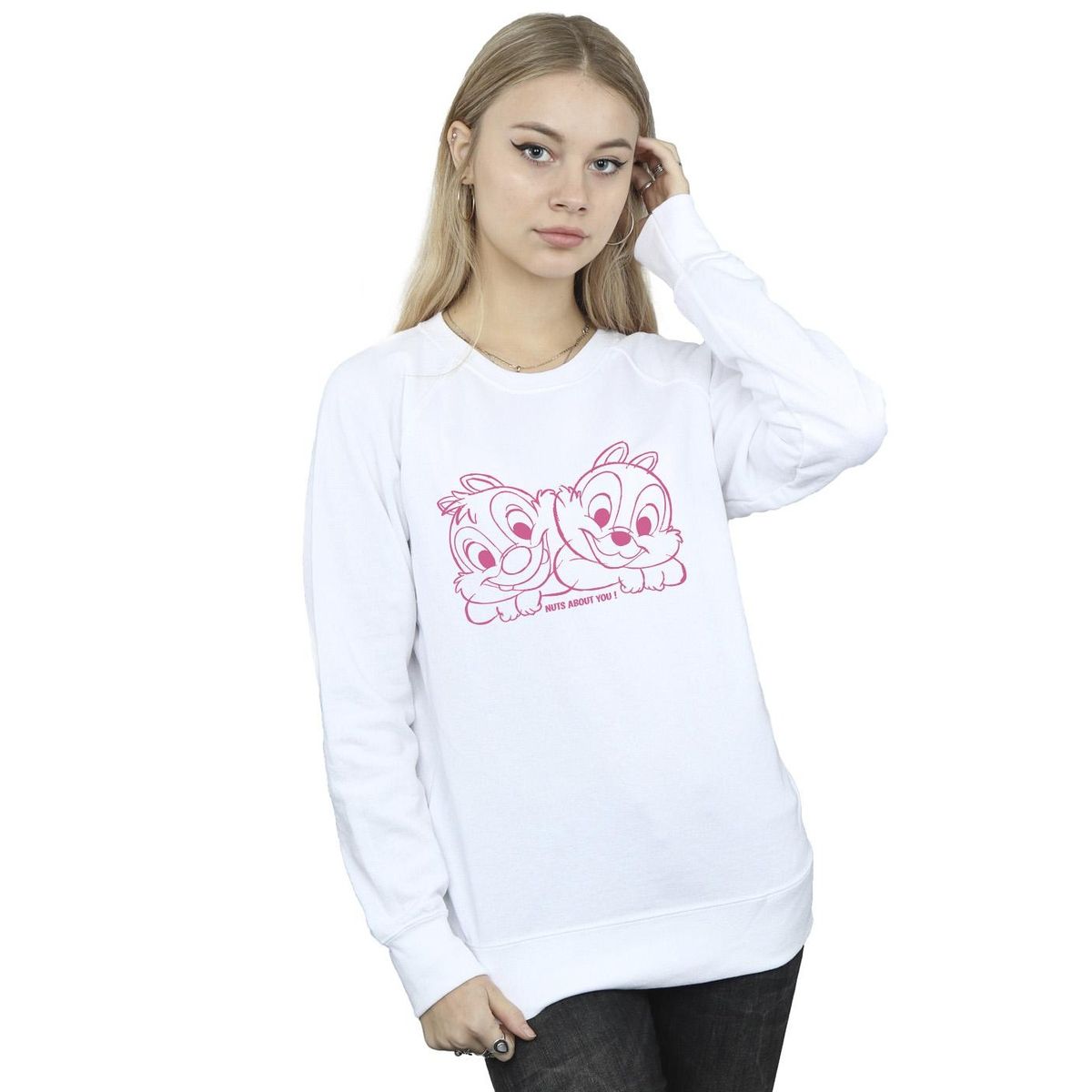 Chip 'n' Dale Grafik-Sweatshirt