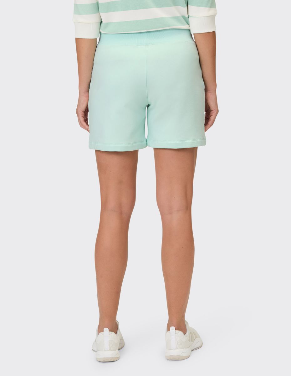 Legere Sweatshorts mit Kordelzug