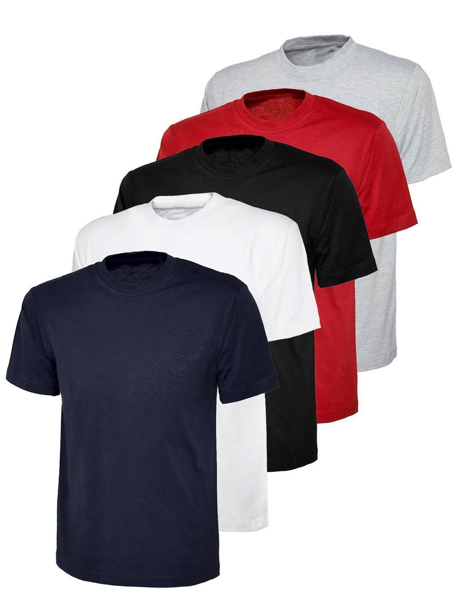Essenzielle Rundhals-T-Shirts aus Baumwolle
