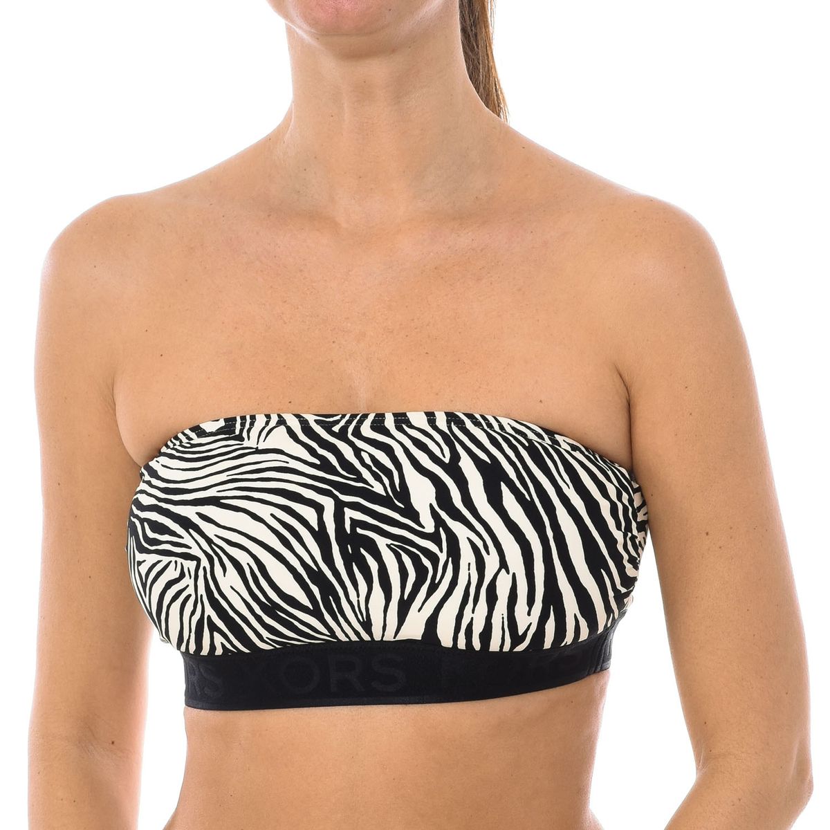 Zebra-Bandeau mit Logo-Bund