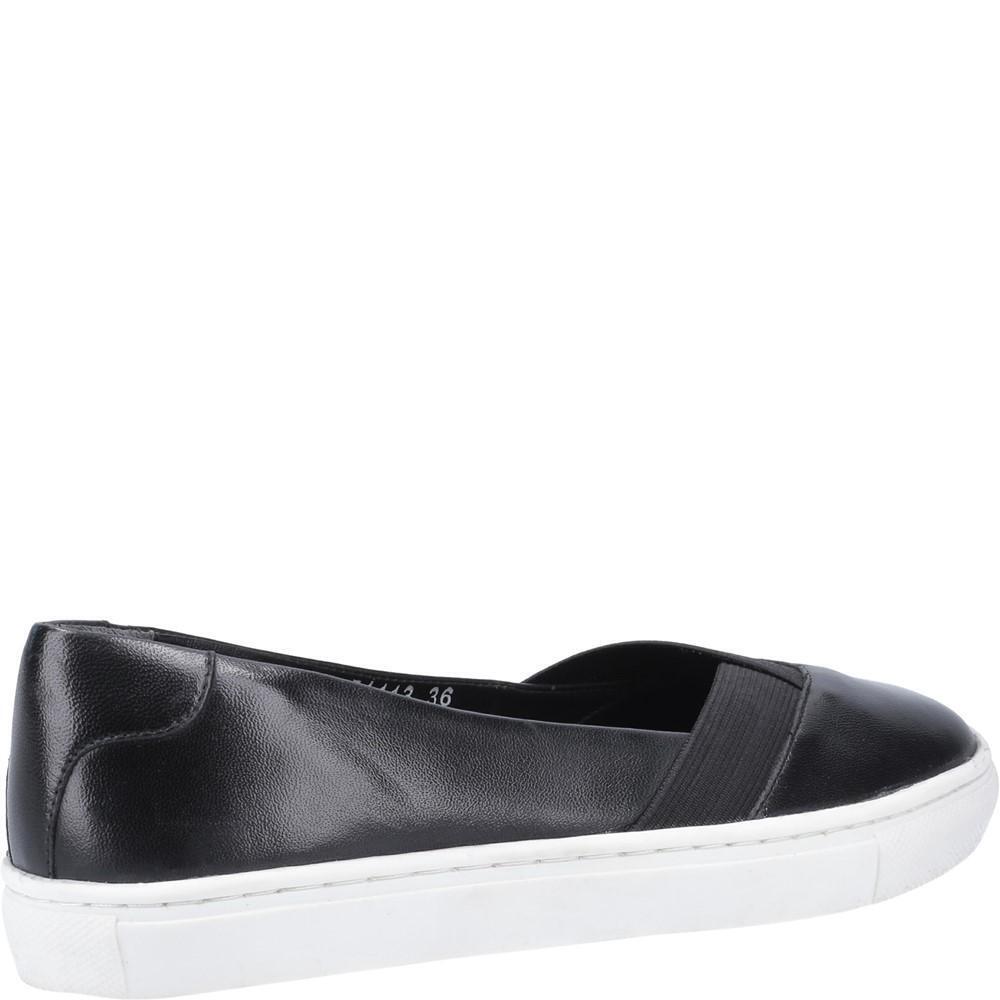 Minimalistische Leder-Slipper-Sneaker