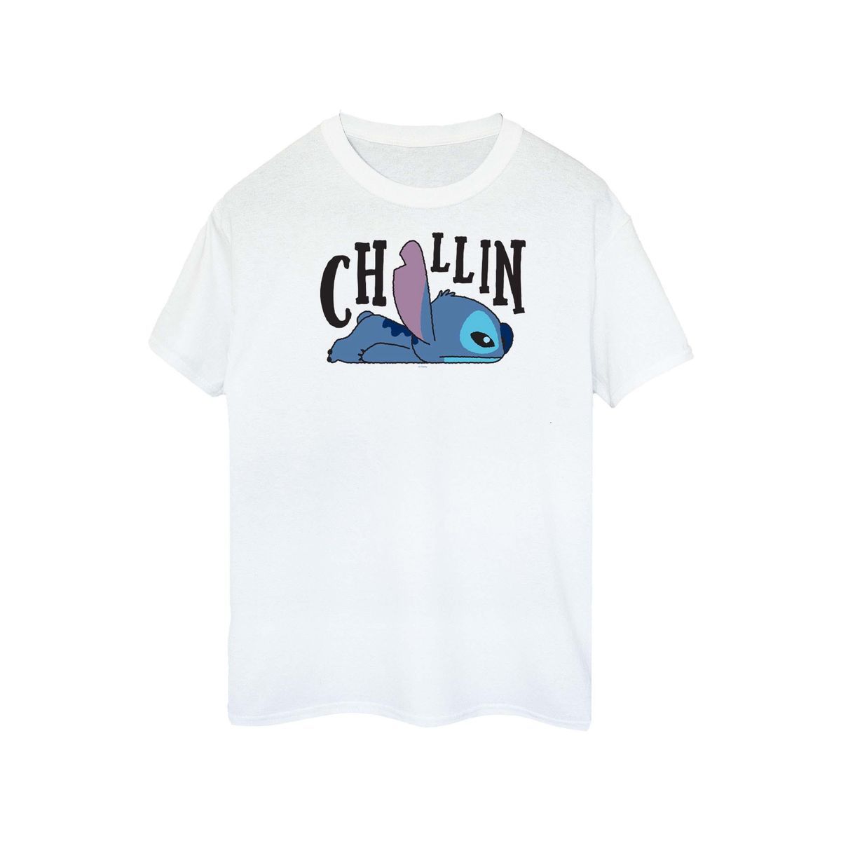 Grafik-T-Shirt mit Stitch-Print