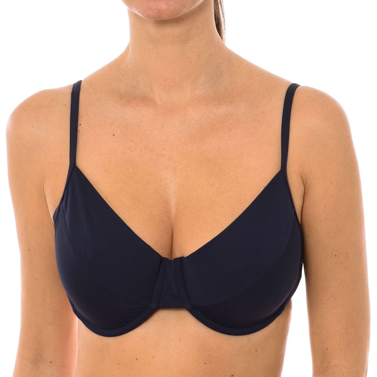Bügel-Bikini-Oberteil mit Trägern