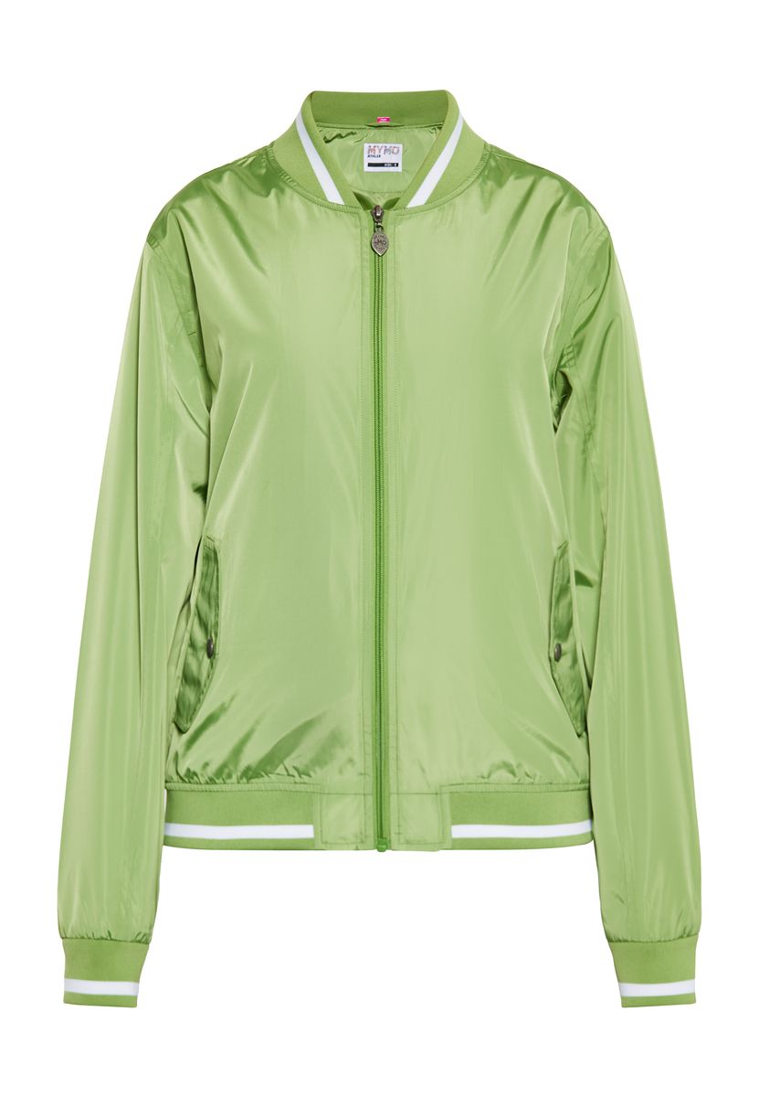 Glänzende leichte Bomberjacke