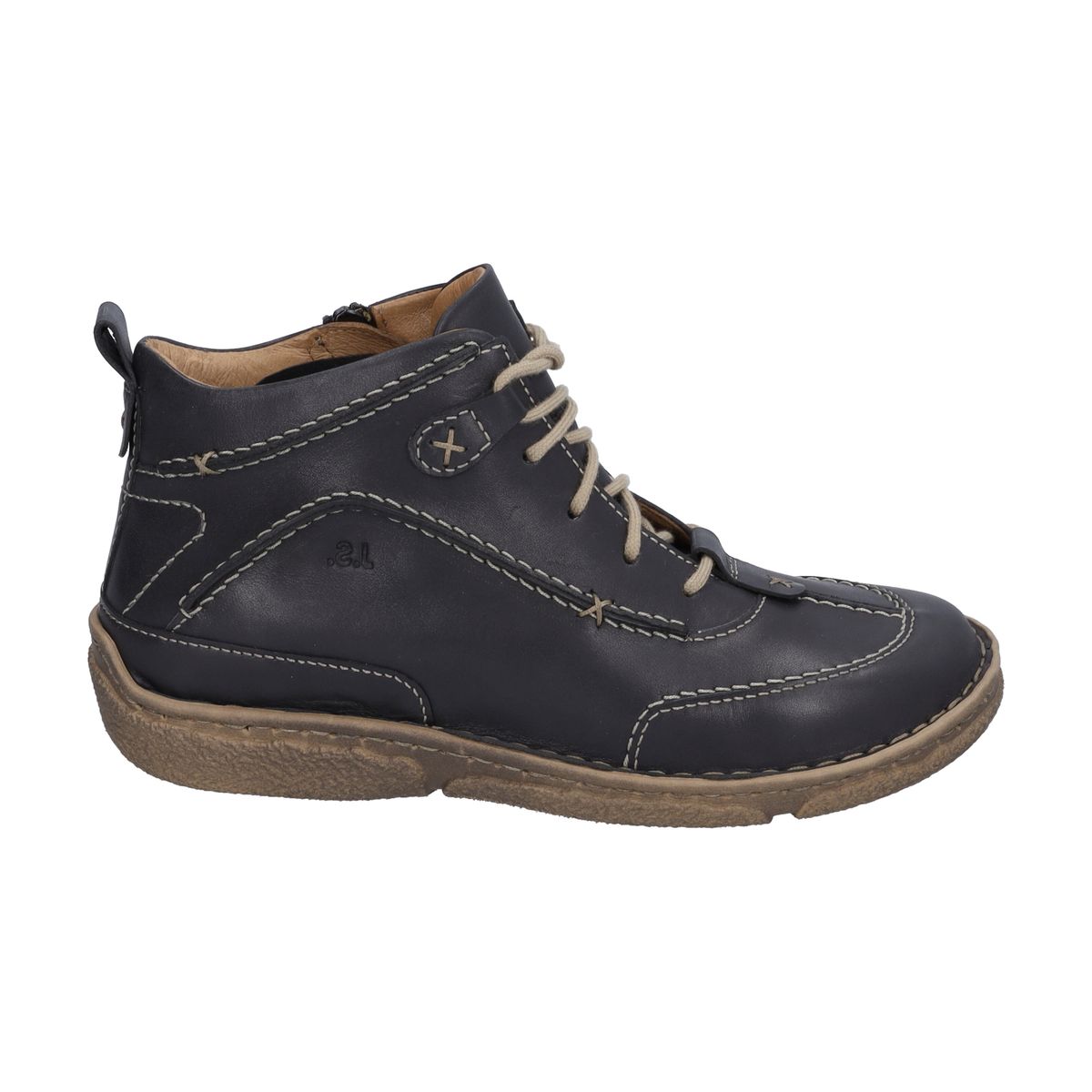 Handgenähte Leder-Stiefeletten