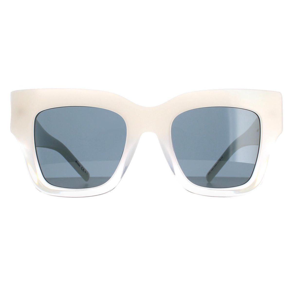 Quadratische Acetat-Sonnenbrille mit Farbverlauf