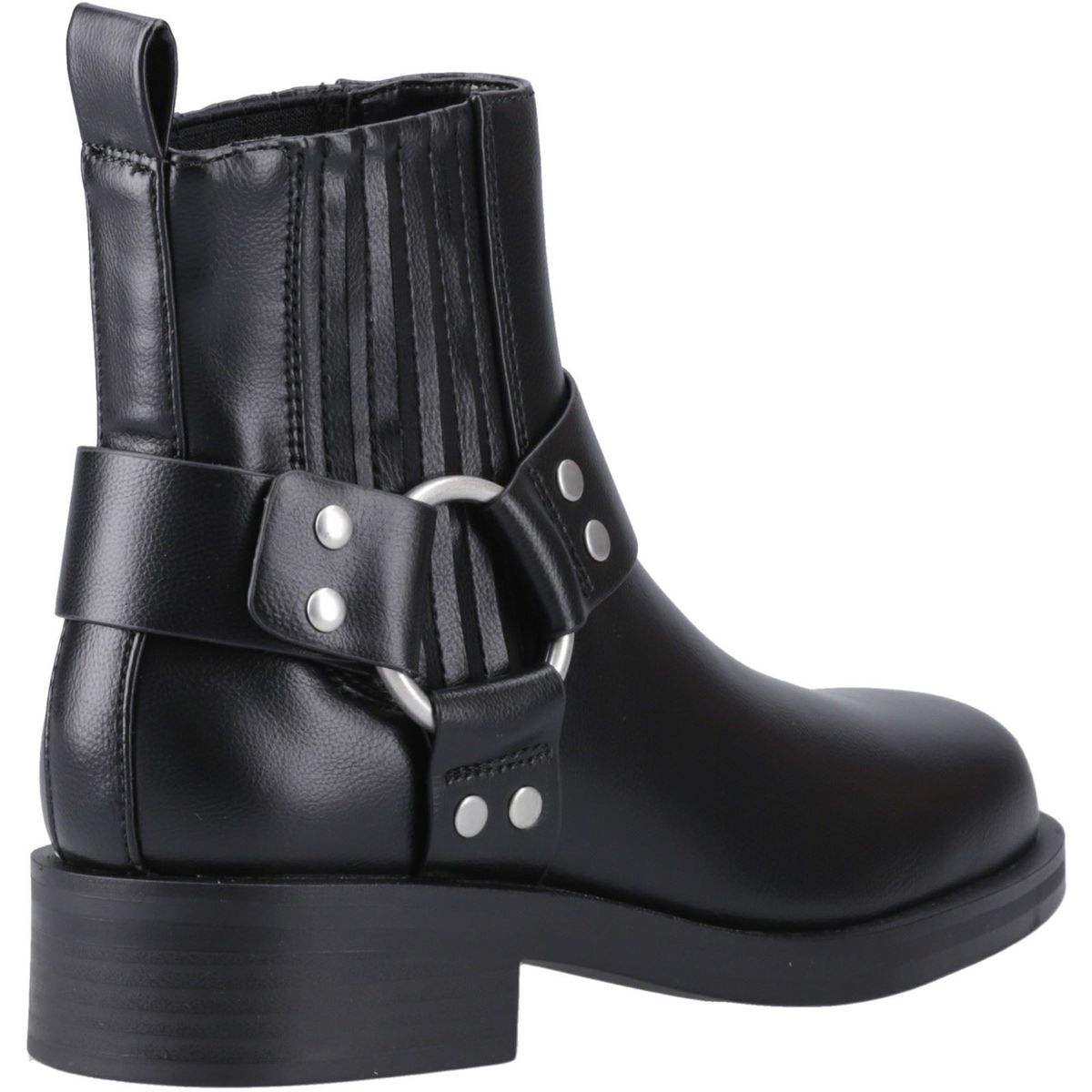 Chelsea-Boots mit Harness-Detail