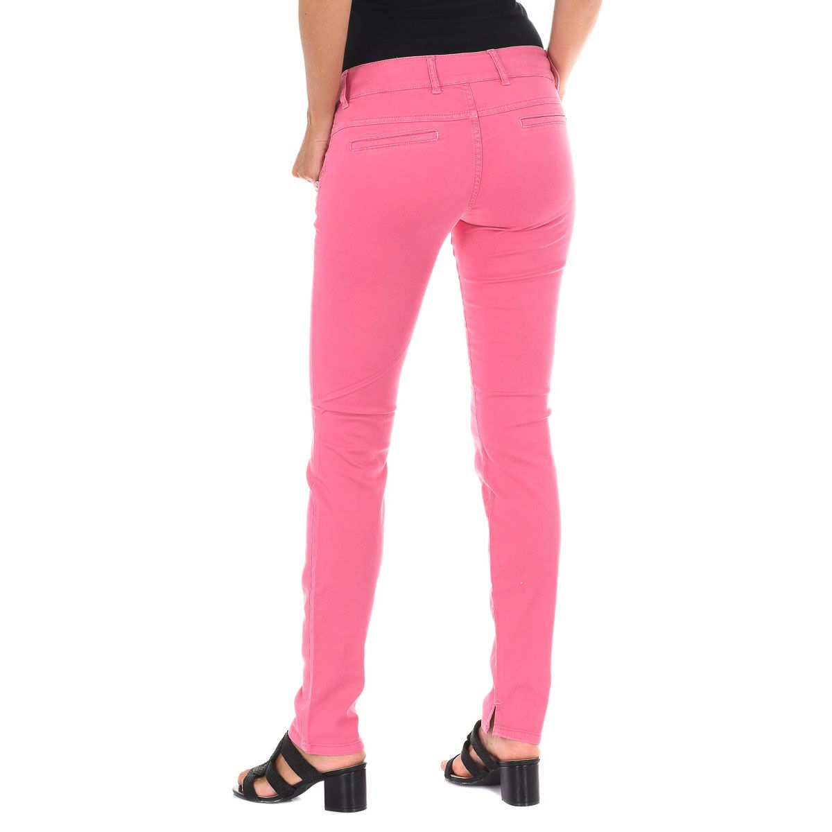 Schmal geschnittene Low-Rise Chino