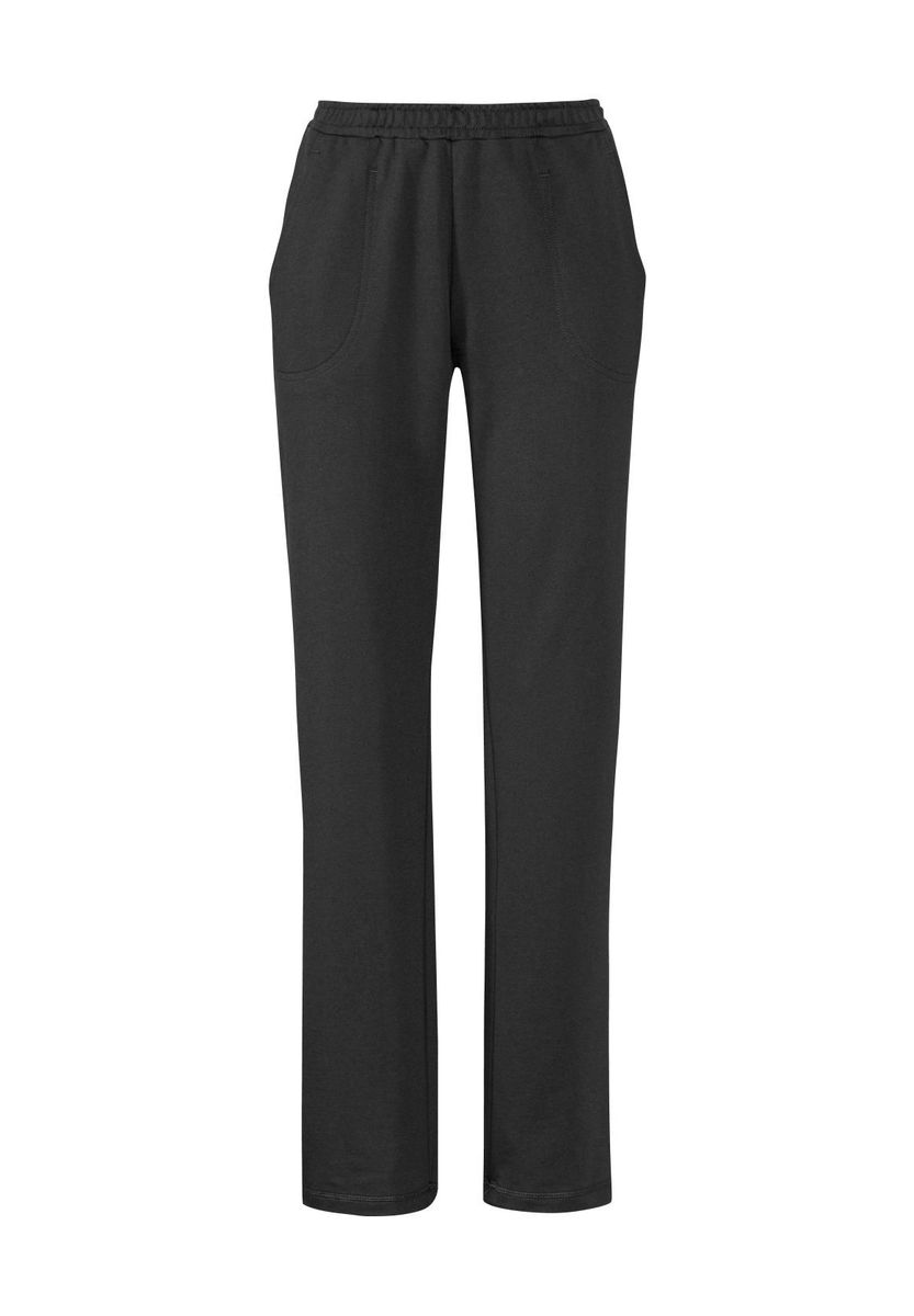 Gerade geschnittene Baumwoll-Loungewear-Hose