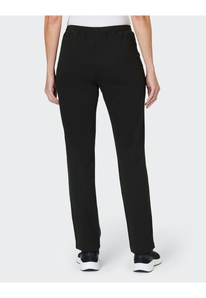 Gerade geschnittene Baumwoll-Loungewear-Hose