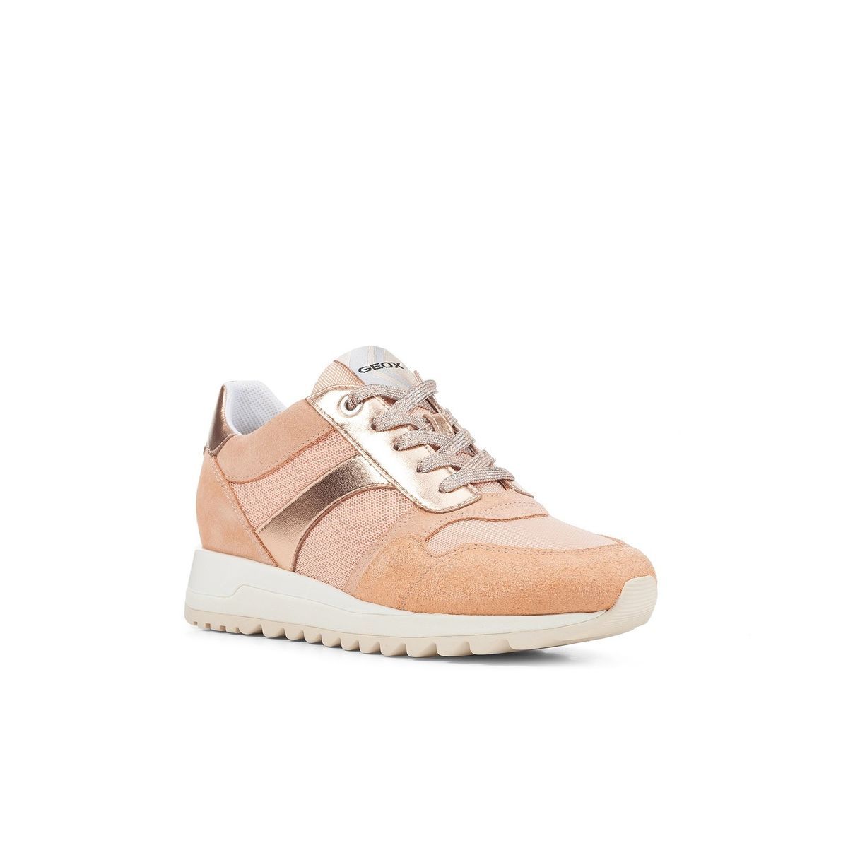 Sportliche Sneaker mit Metallic-Akzenten