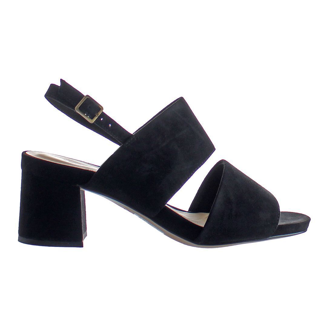 Slingback-Sandaletten mit Blockabsatz