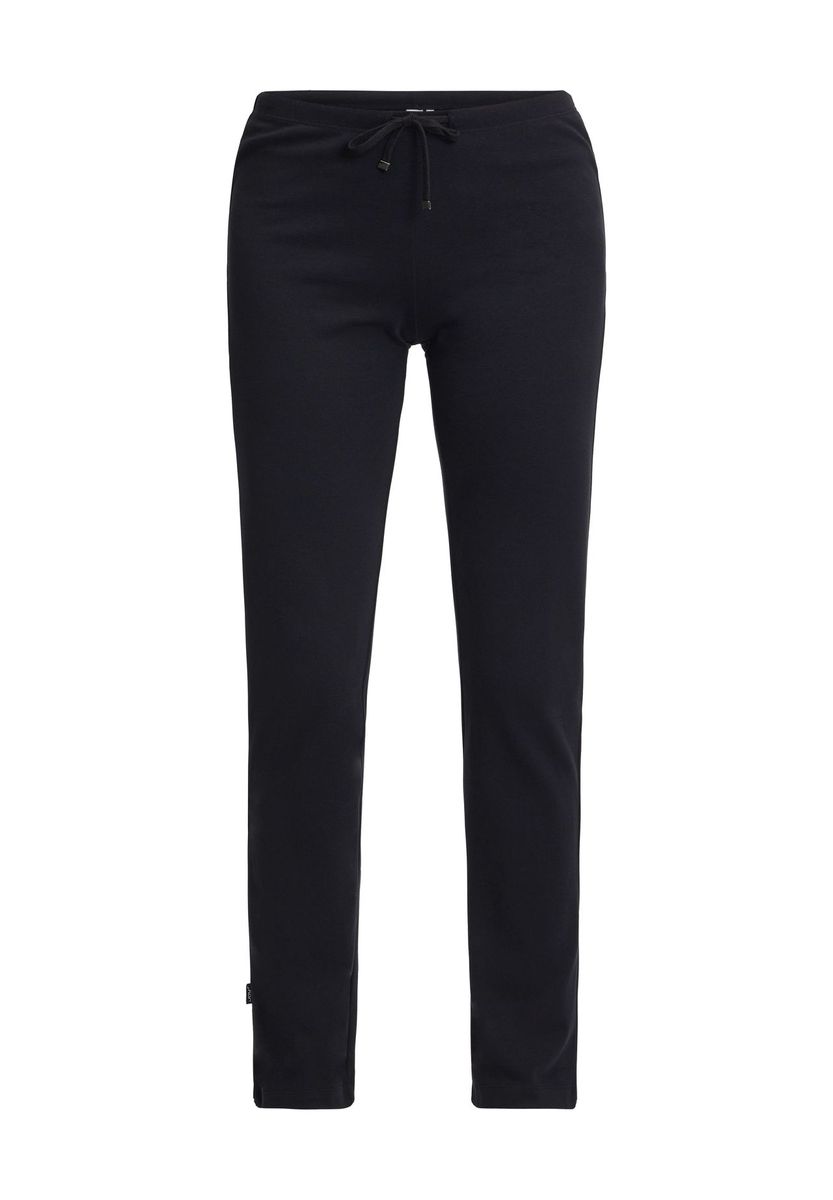 Entspannte Baumwoll-Loungehose mit Tunnelzug