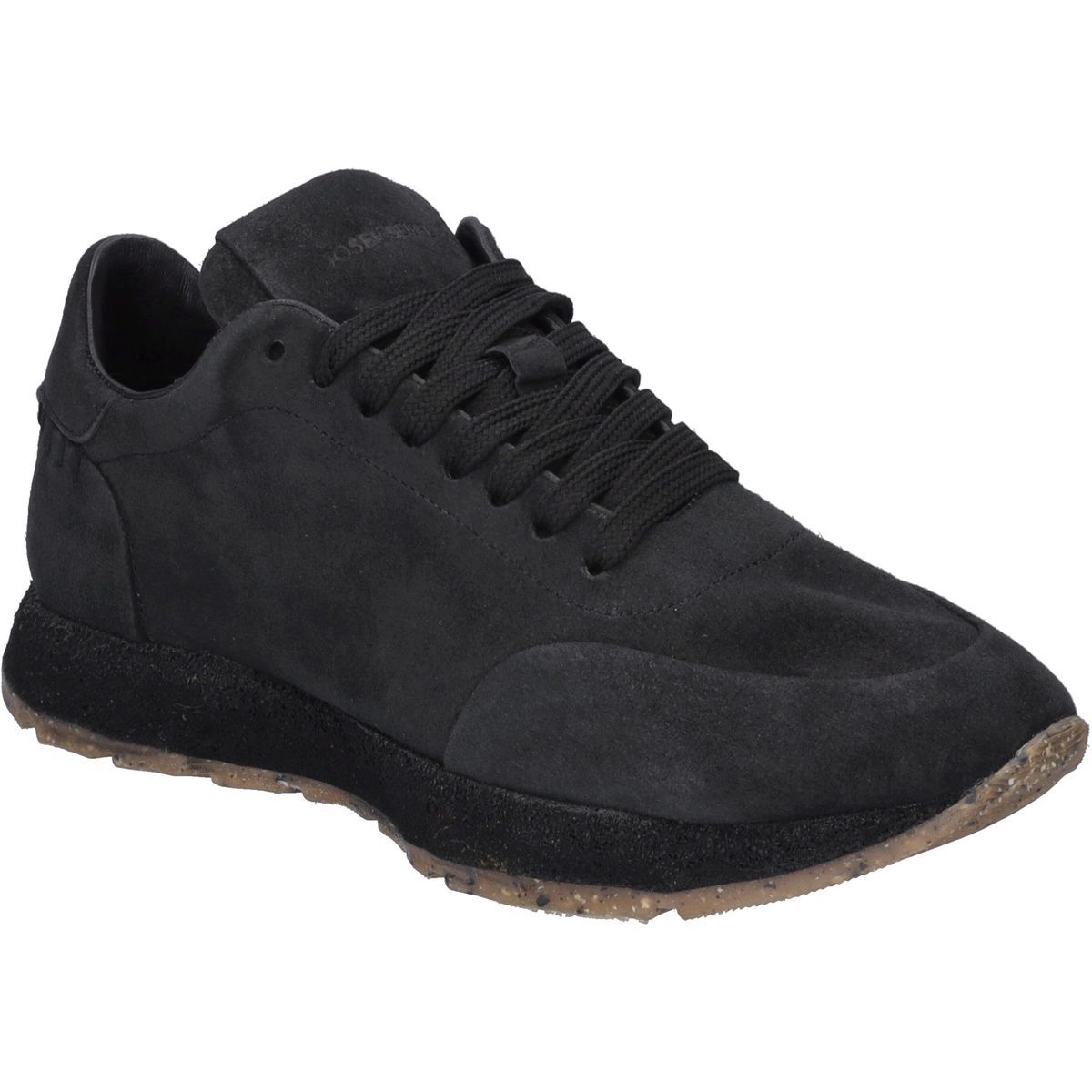 Minimalistische Wildleder-Sneaker mit Gummisohle