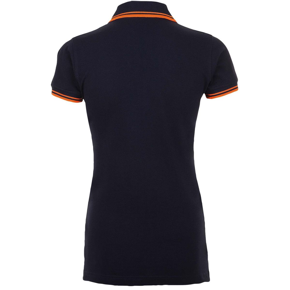 Kurzärmeliges Piqué-Poloshirt mit Kontraststreifen