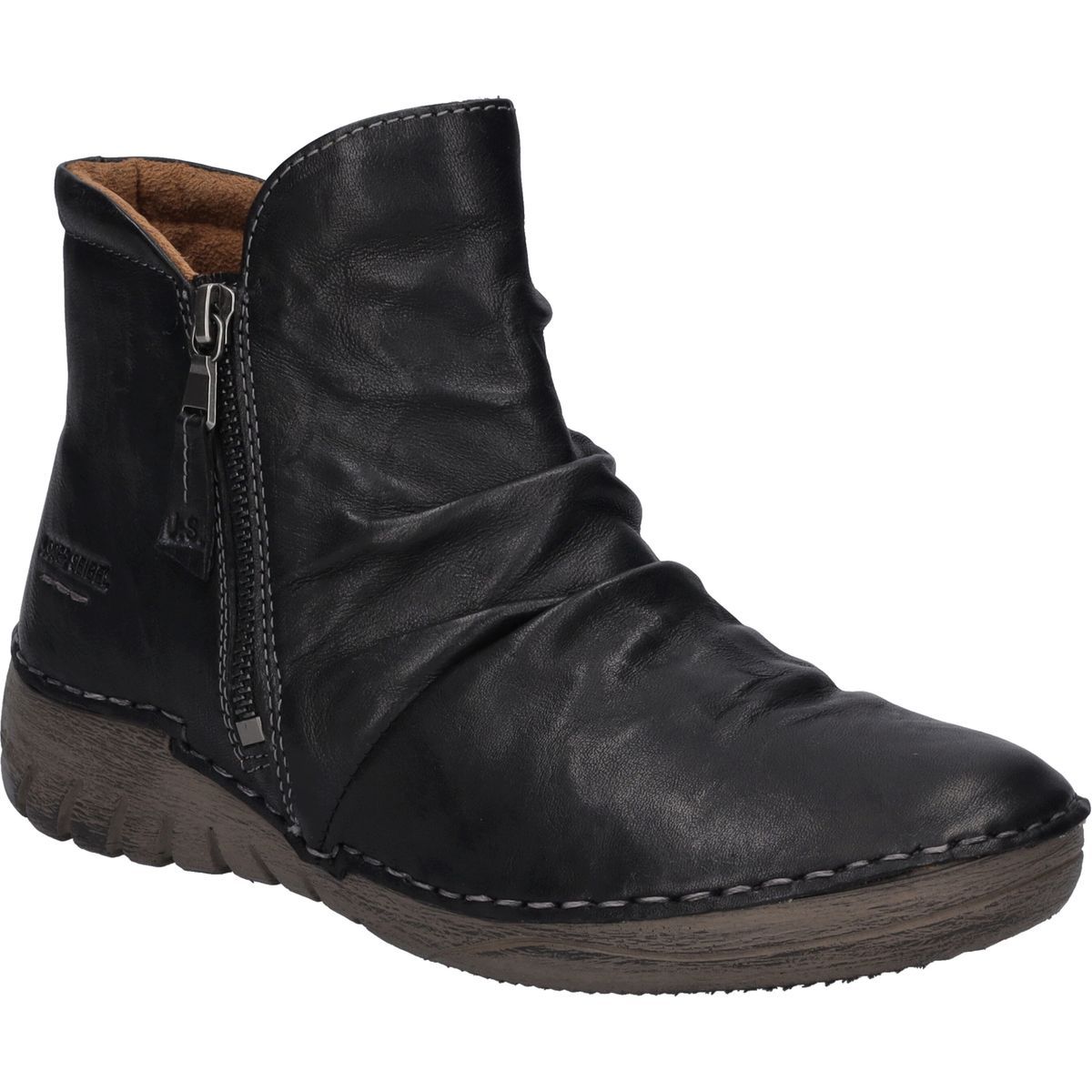Stiefeletten aus weichem Nappaleder