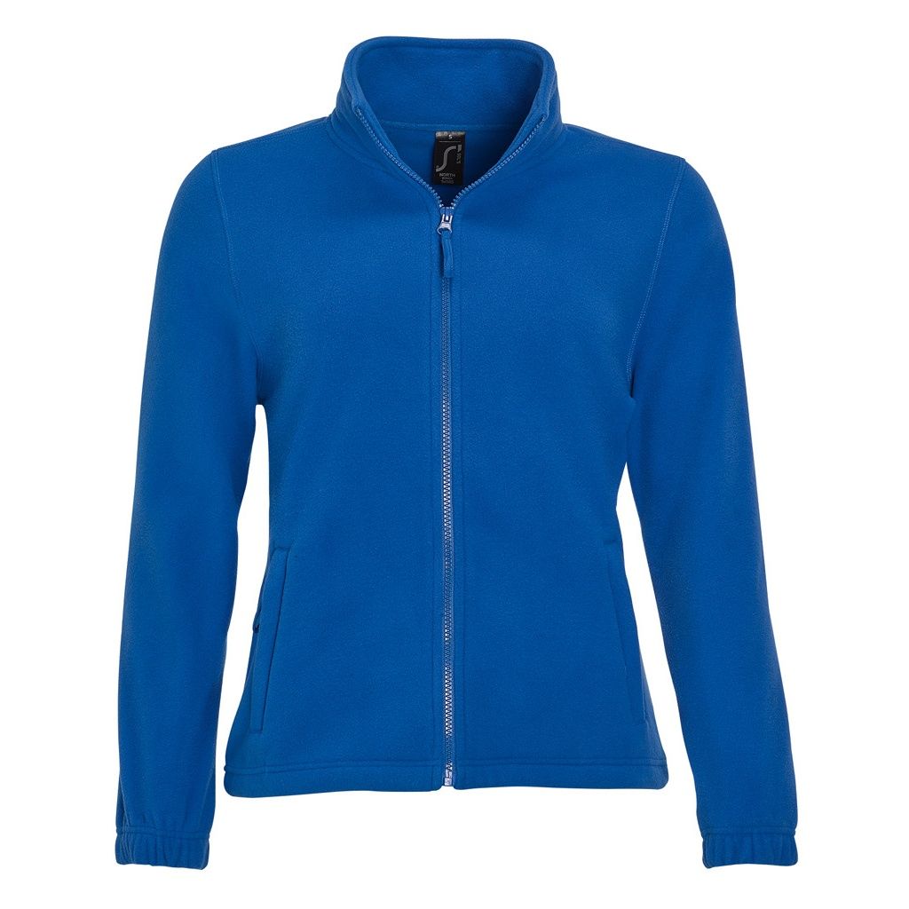 Taillierte Hochdichte Fleecejacke mit Reißverschluss