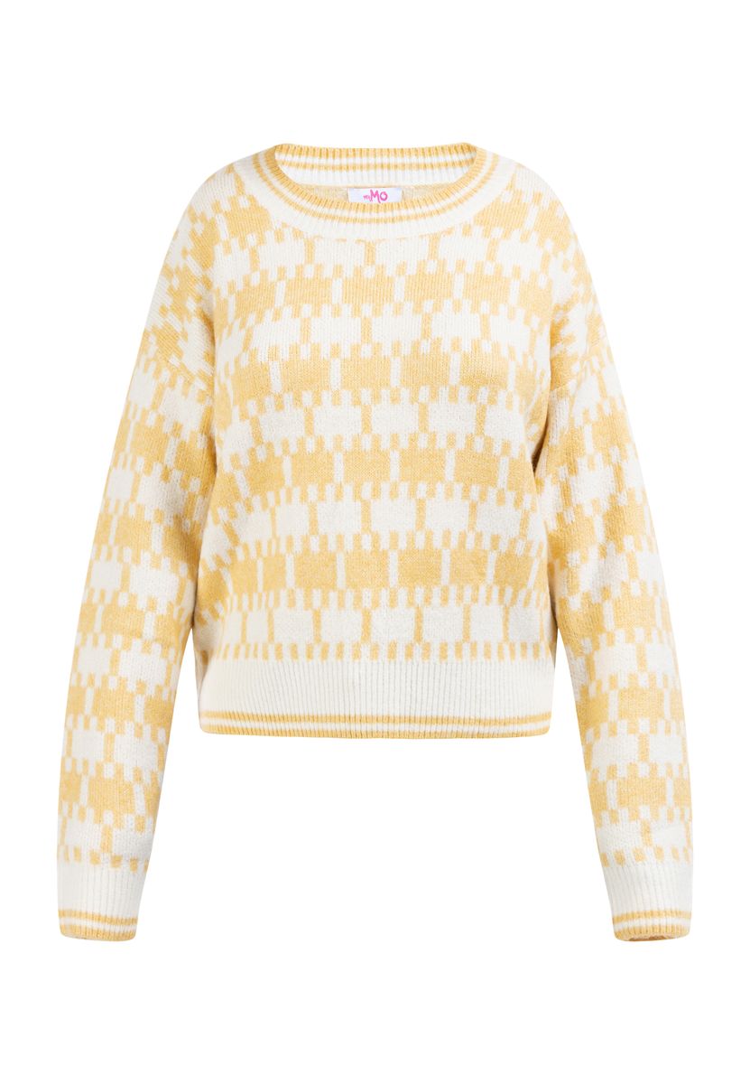 Weicher Strickpullover mit Bubikragen