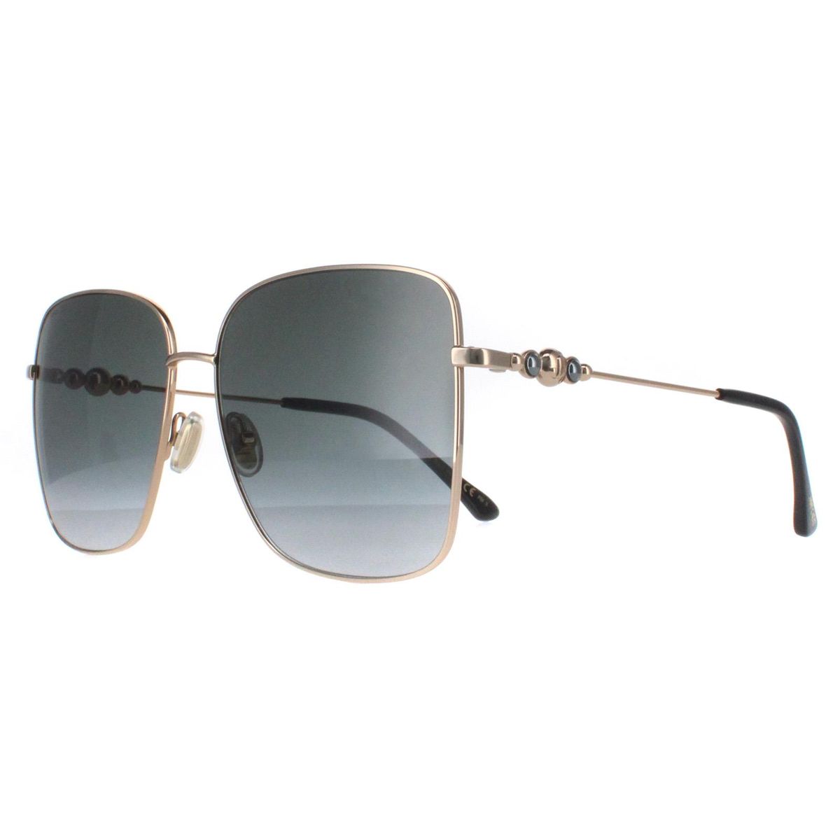 Elegante Quadratische Verlaufs-Sonnenbrille