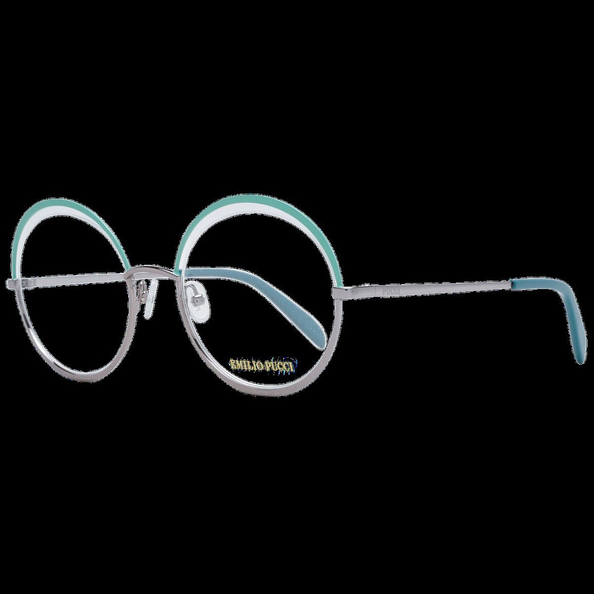 Runde zweifarbige Brille mit Akzent