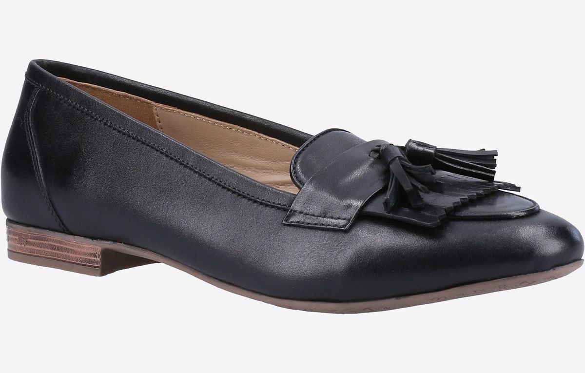 Elegante Leder-Loafer mit Quasten