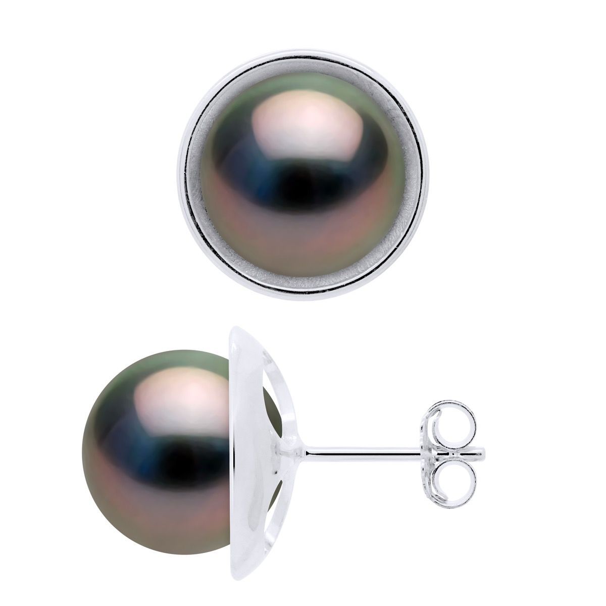 Elegante Tahiti-Perlen Ohrstecker