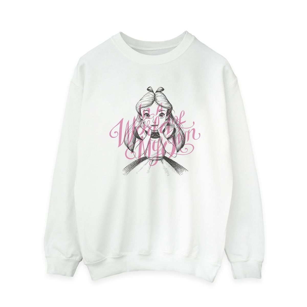 Grafik-Sweatshirt Alice im Wunderland