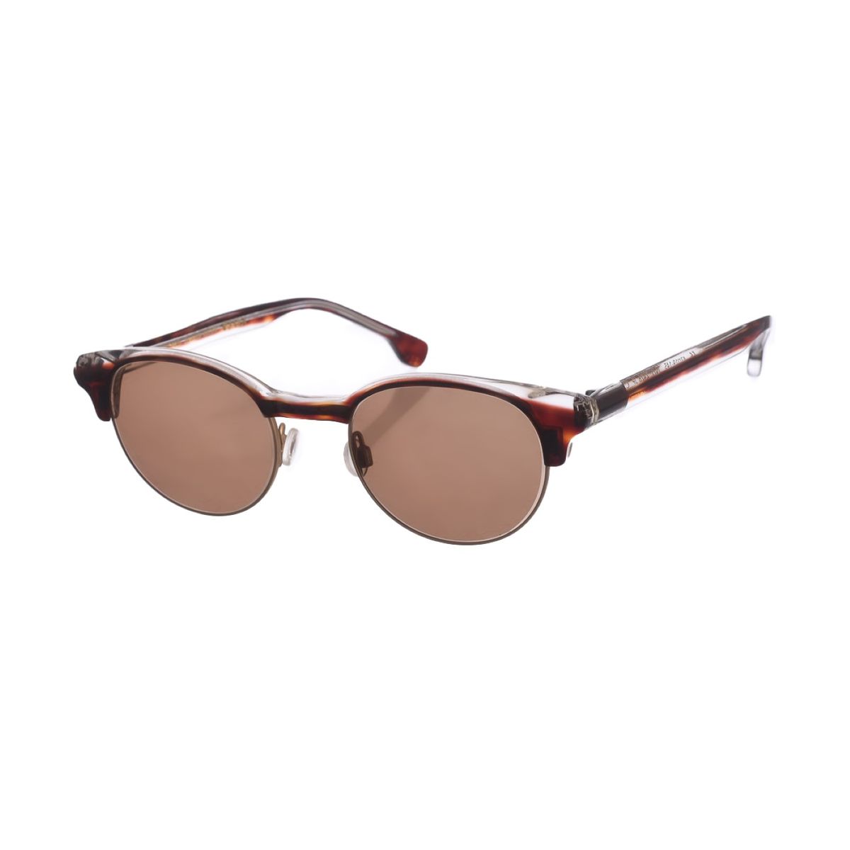Pantos-Sonnenbrille aus Materialmix