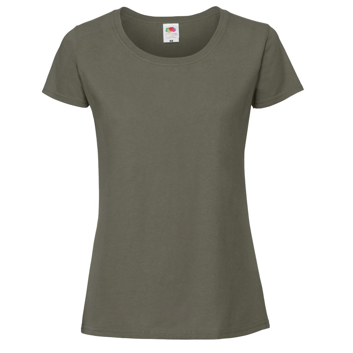 Tailliertes T-Shirt aus Ringspinn-Baumwolle