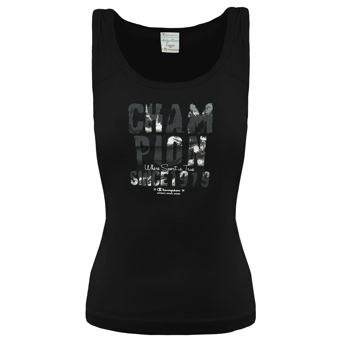 Tanktop mit Distressed-Logo-Grafik