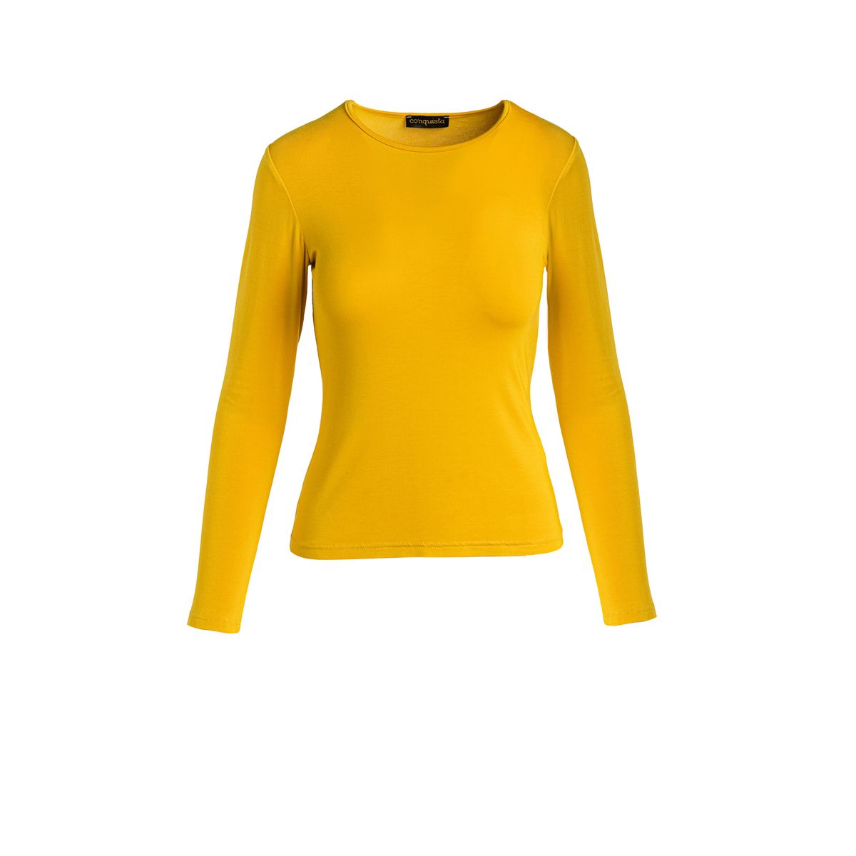 Schmal geschnittenes Jersey-Langarmshirt