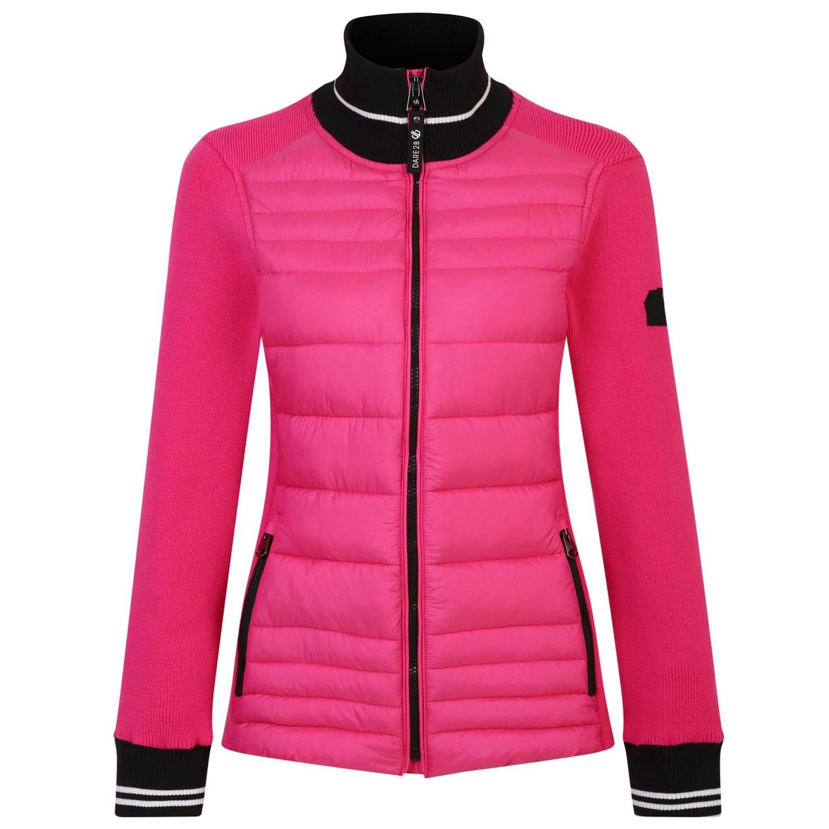 Gesteppte Hybridjacke mit Isolierung