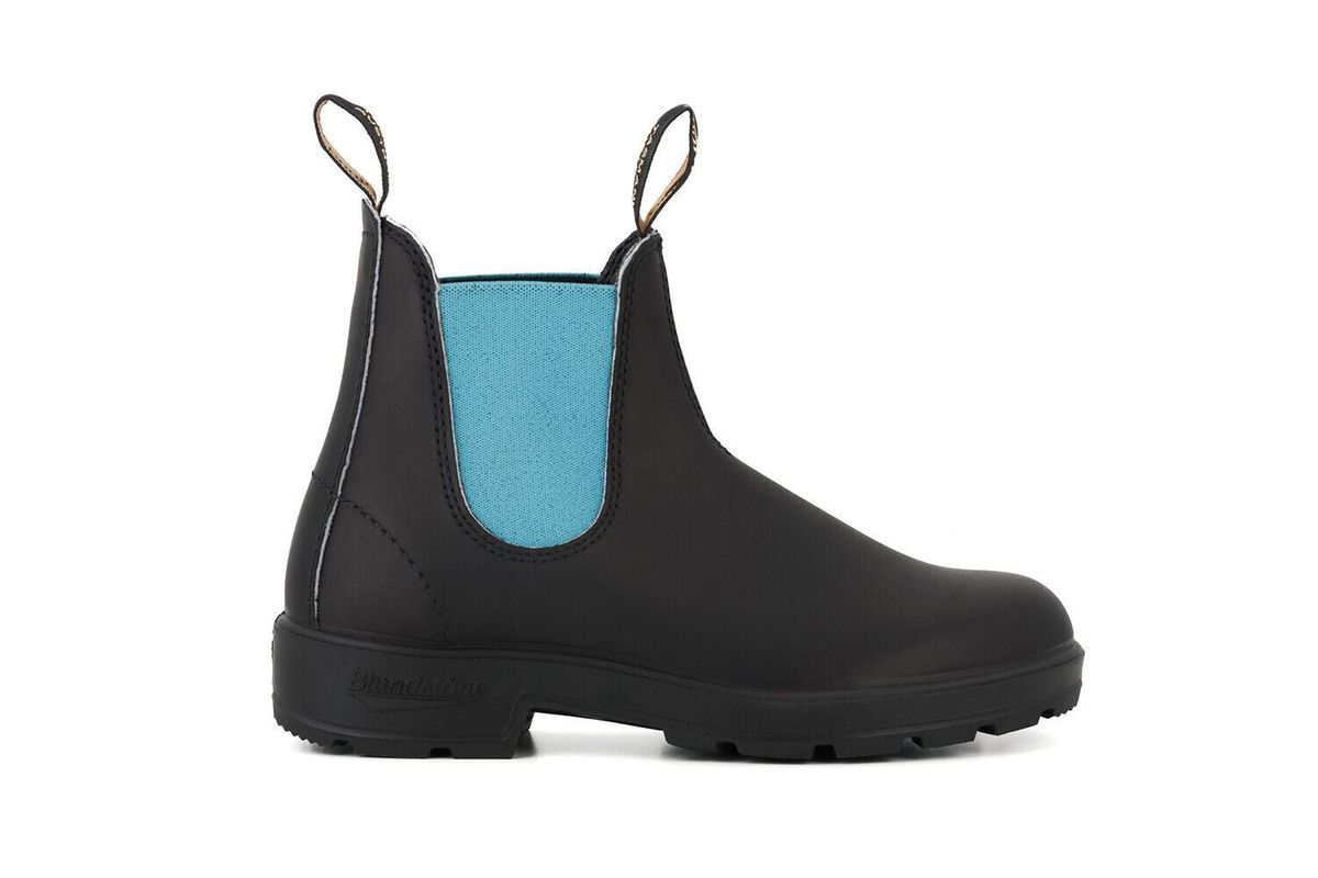 Chelsea-Boots mit Kontrast-Einsätzen