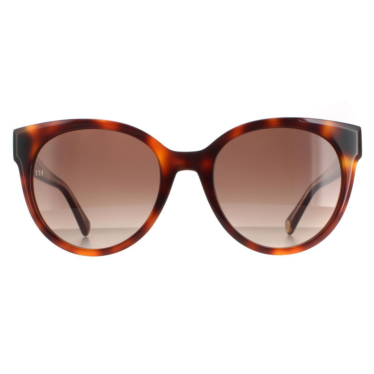 Cat-Eye-Sonnenbrille mit Havana-Muster