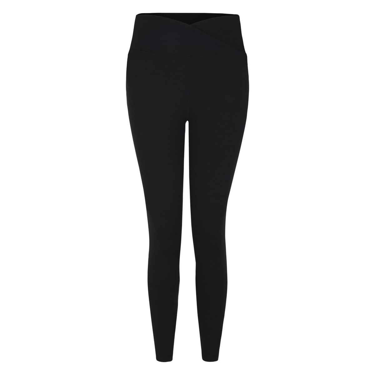 High-Performance Leggings mit Überkreuz-Bund