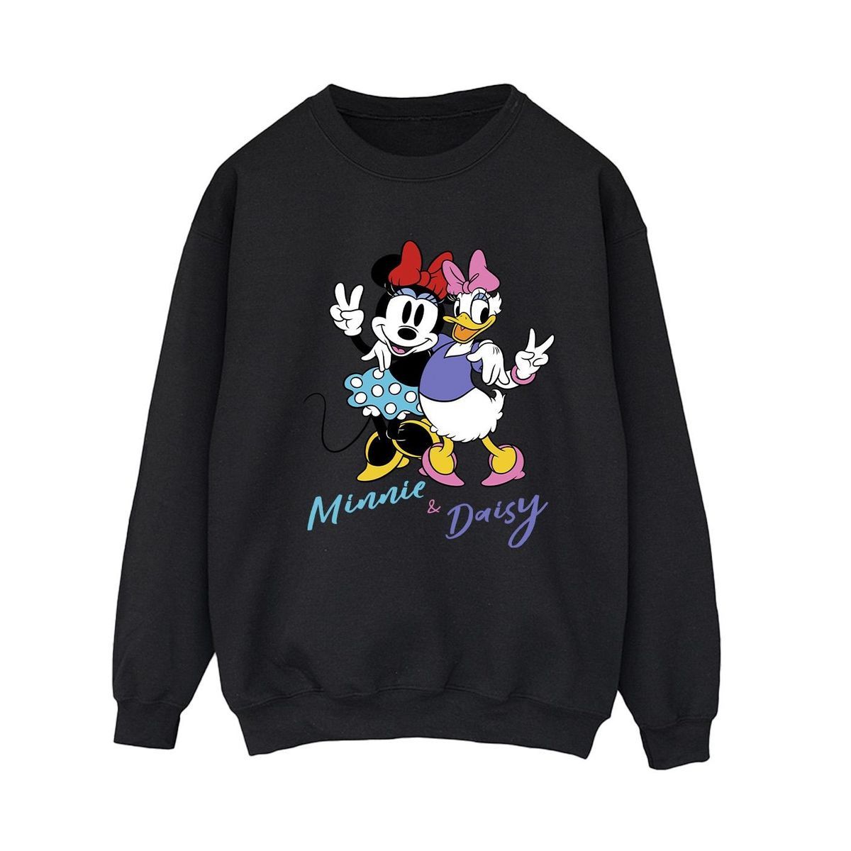 Minnie und Daisy Grafik-Sweatshirt