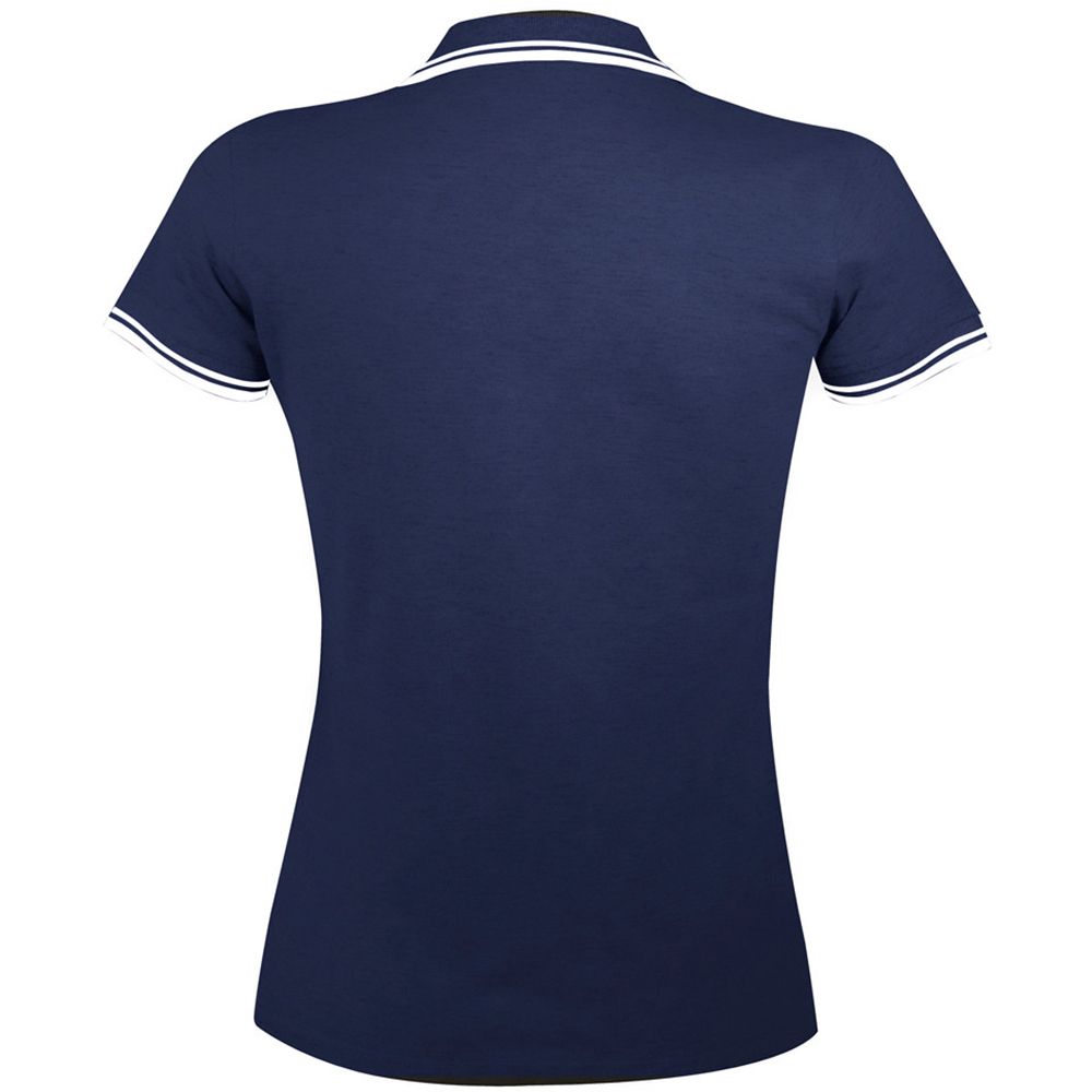 Kurzarm-Poloshirt mit Kontraststreifen