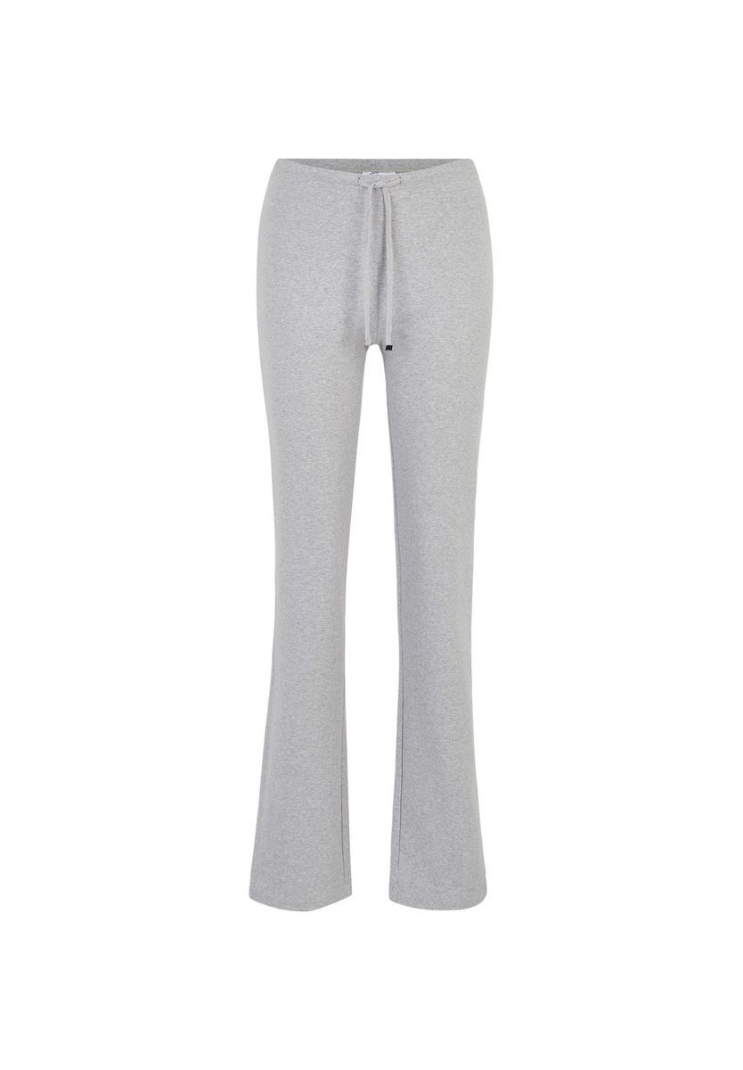 Bequeme Baumwoll-Sweathose mit geradem Bein