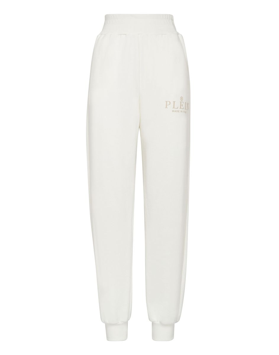 Iconic Fleece-Jogginghose mit Logo-Print
