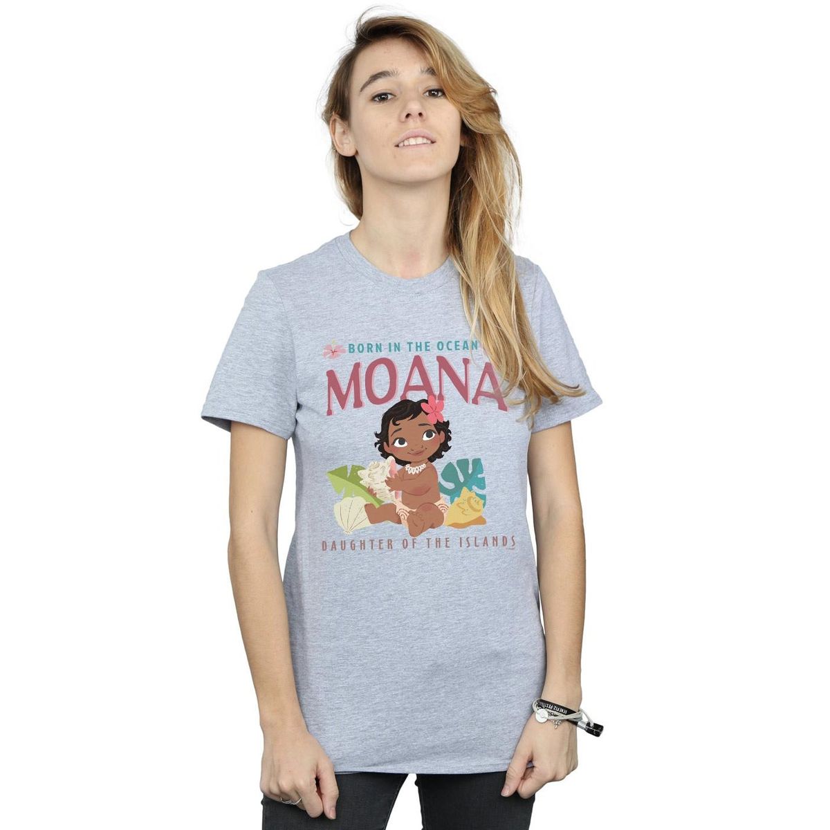 Relaxed Tee mit Moana Grafik