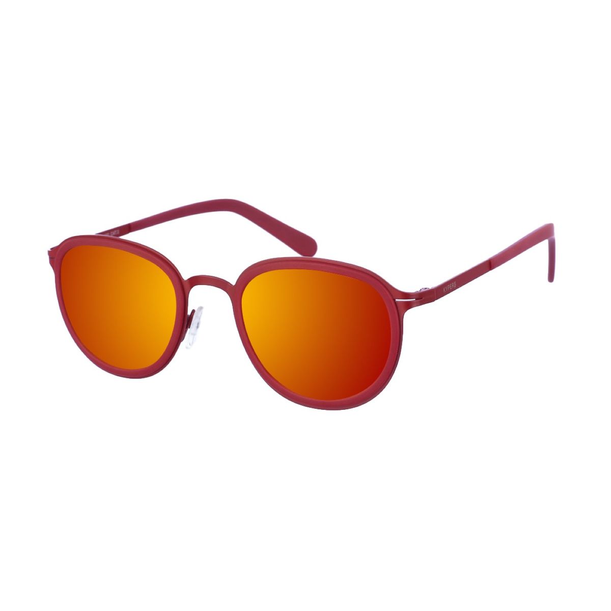 Schicke ovale Sonnenbrille mit Spiegelgläsern