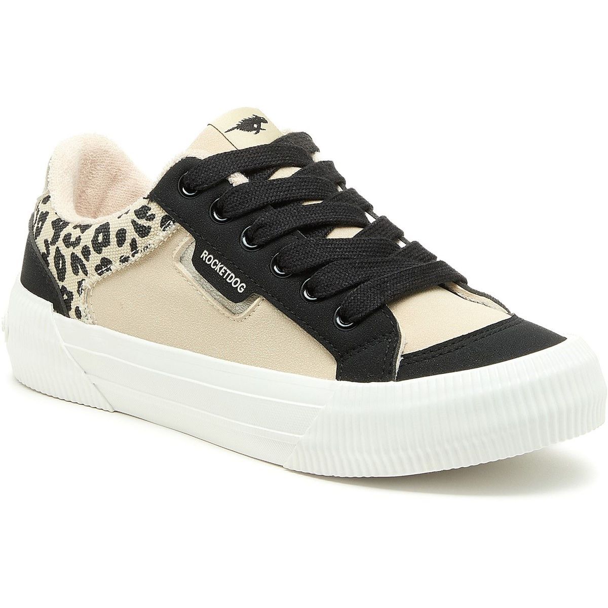 Plateau-Schuhe mit Leoparden-Muster