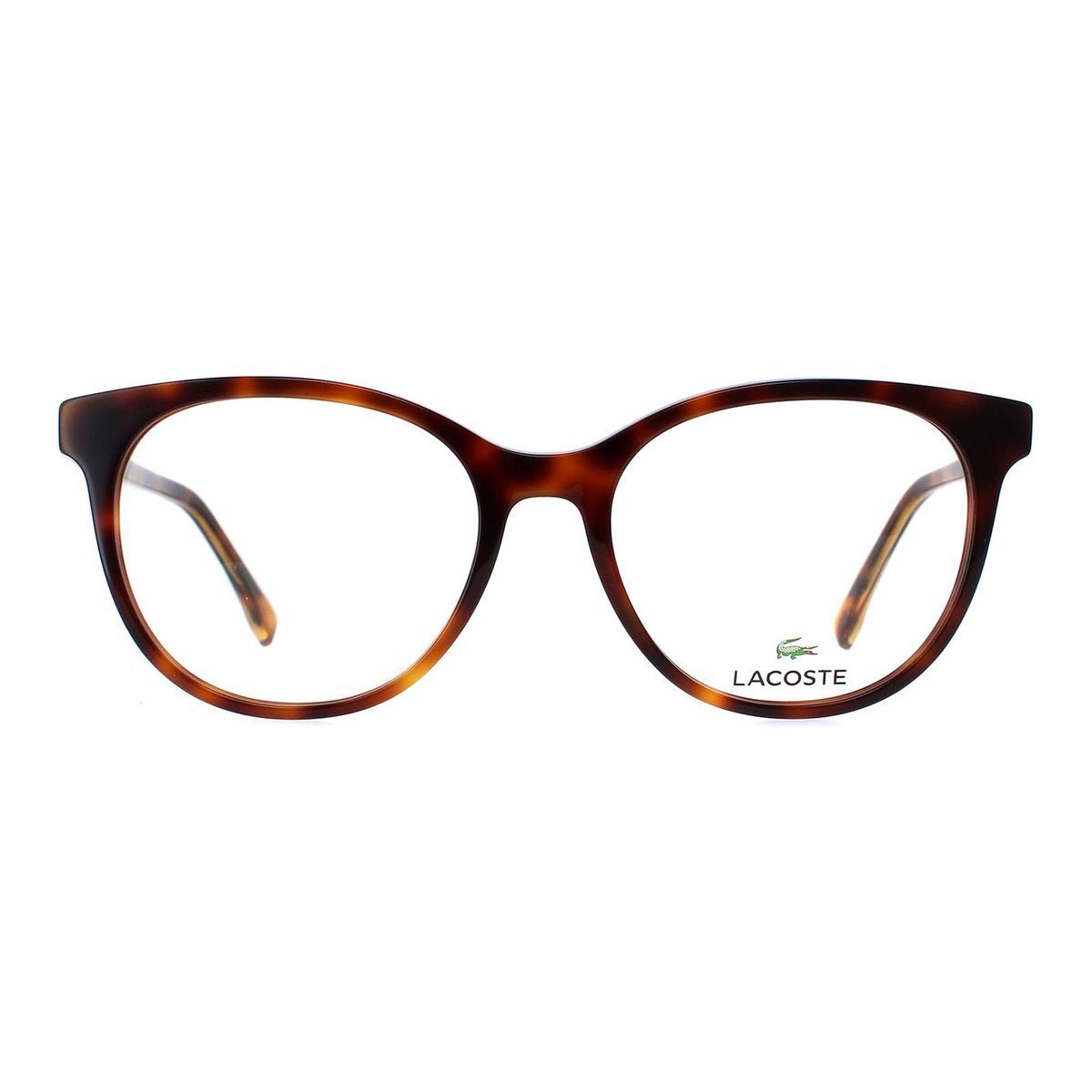 Runde Korrektionsbrille mit Schildpatt-Muster